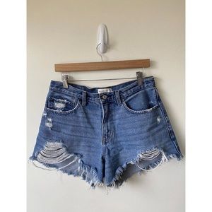 Abercrombie and Fitch curve love boyfriend shorts size 30/10